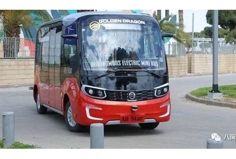 金旅星辰成為中國出口以色列首輛全自動無人駕駛客車！