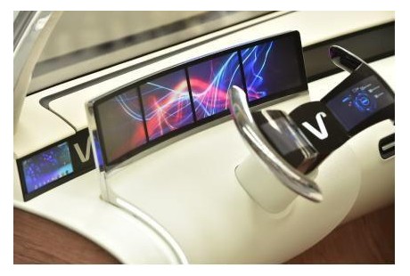 維信諾概念車載暢想無人駕駛新方向！