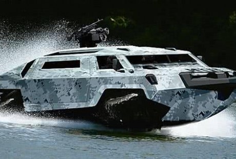 全球首款無人駕駛兩棲戰車完工，能否在未來霸占武器市場？