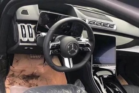 五聯屏+L3無人駕駛，奔馳旗艦換代，這設計意不意外？