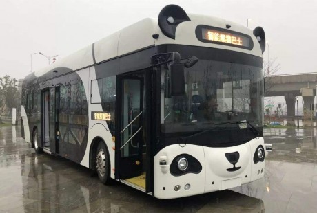 自動駕駛公交車來了？還能刷手就能坐公交