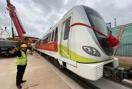 廣西修建一條標志色是邕水藍的地鐵，將采用全自動無人駕駛系統