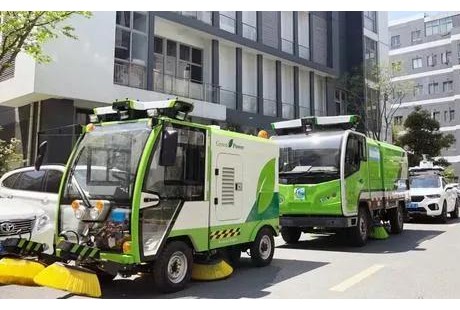 無人駕駛清潔車大量測試使用，爆發在即！
