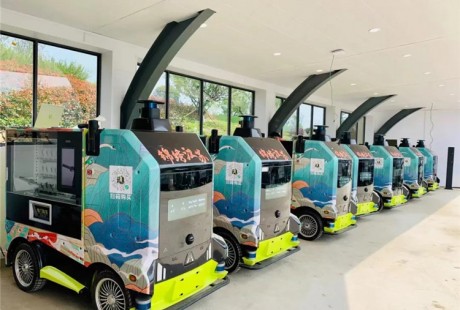 行深智能把無人車隊開進園區，助力江蘇園博園打造"智慧名片"
