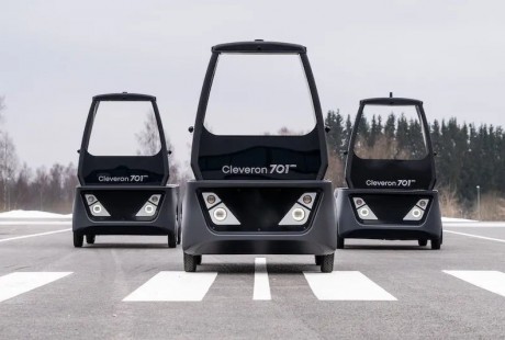 Cleveron推出半自動無人駕駛車進行末端投遞