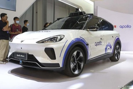 百度發布自動駕駛汽車，一輛車成本為48萬